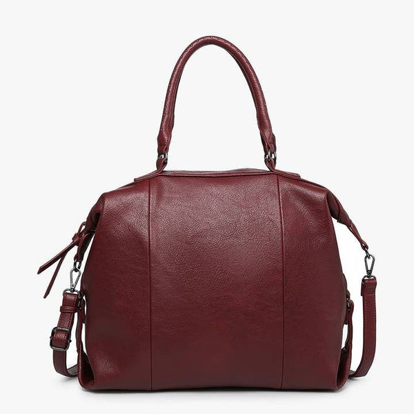 Jacklyn M. Tote Bag (Burgundy)