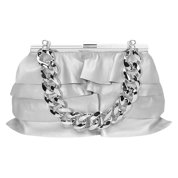 Renee L-G Handbag (Silver)