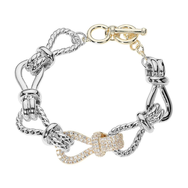 DY Inspired Rope Knot Toggle Bracelet