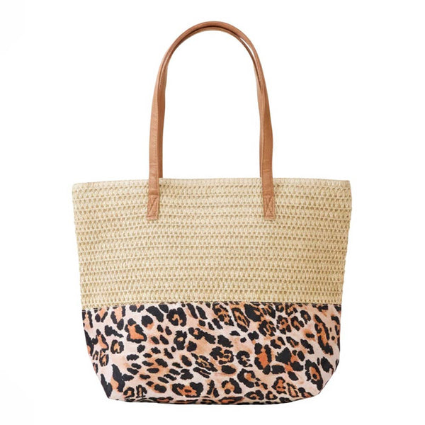 Niisha L. Straw Tote