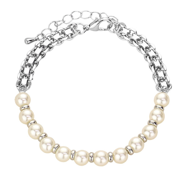 Pearl Beaded Pointed Bracelet