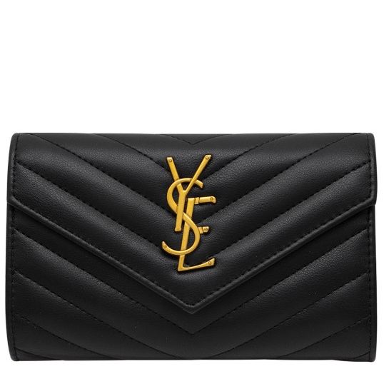Trina M. Clutch Bag (Black)