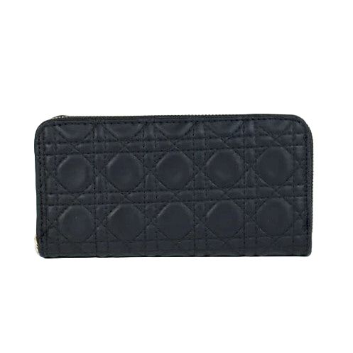 Quilted Wallet (Black)