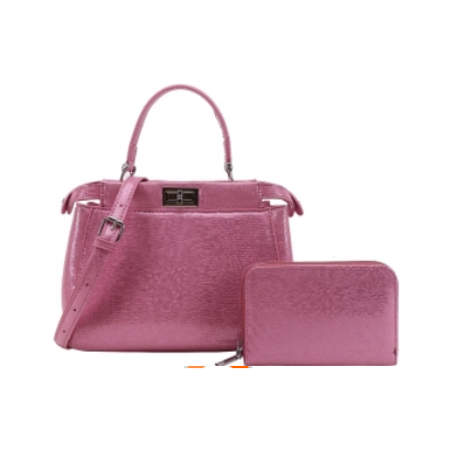 Sandra R. Handbag Set (Rose)