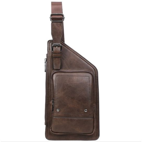 Tena W. Sling Bag (Brown)