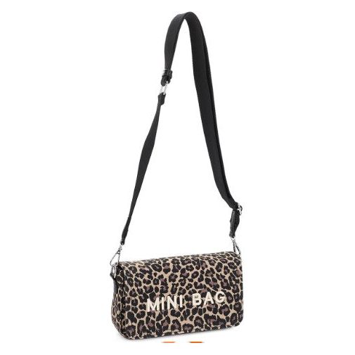 Jacqueline W. Crossbody Bag (Leopard)