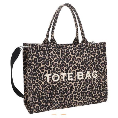 Penda J. Tote Bag (Leopard)