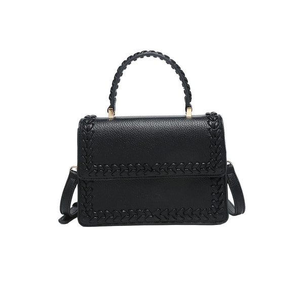 Brandy H. Crossbody Bag (Black)